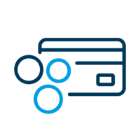 Reduzierte Kapitalanbindung Icon