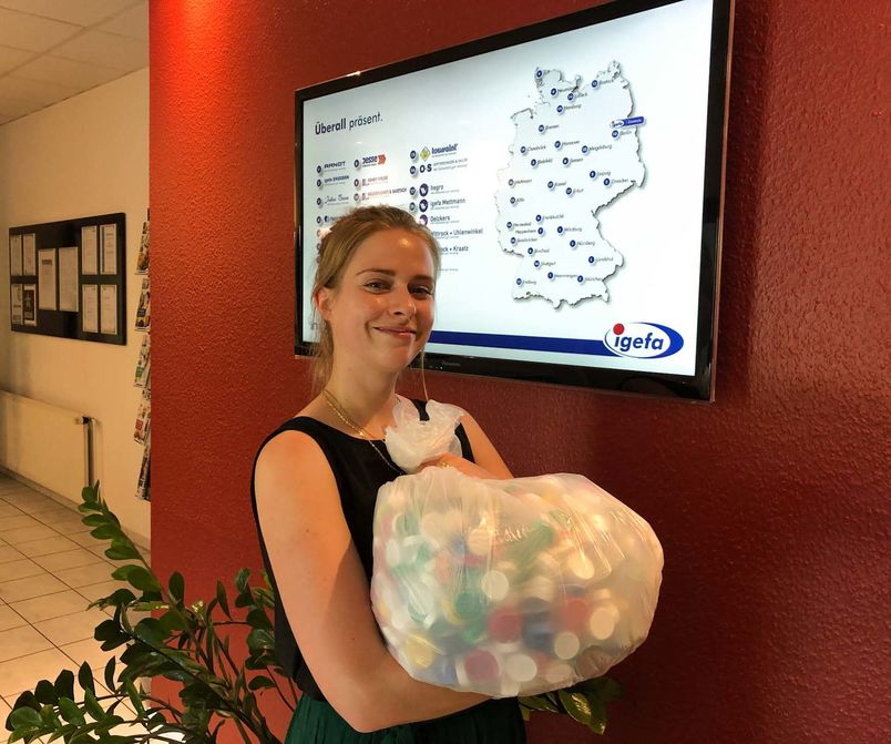 Catharina Koch Aktion Polio Deckel