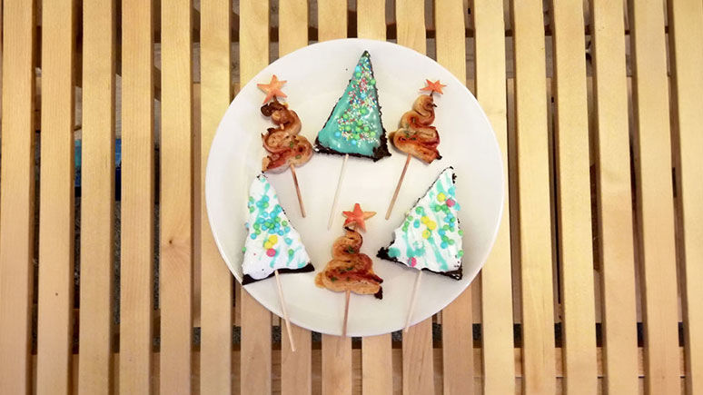 Tannenbaeumchen suess herzhaft