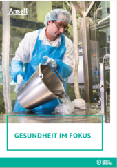 Titelbild Whitepaper Ansell Hautschutz Gebäudereinigung