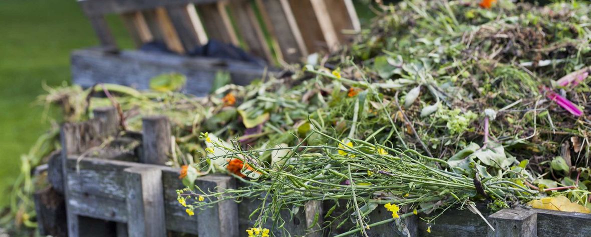 Blogbild Kompostierbarkeit industriell vs. Gartenkompost