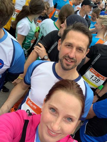 Selfie B2Run Bremen Wittrock Uhlenwinkel