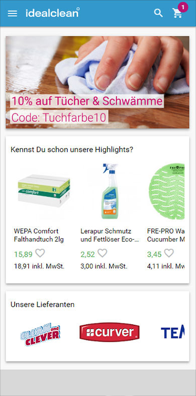 idealclean shop Vorschaubild
