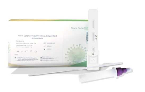 Novel Coronavirus 2019-nCoV Antigen-Test (Colloidal gold)