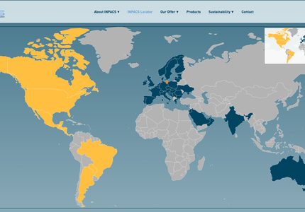 inpacs locator map
