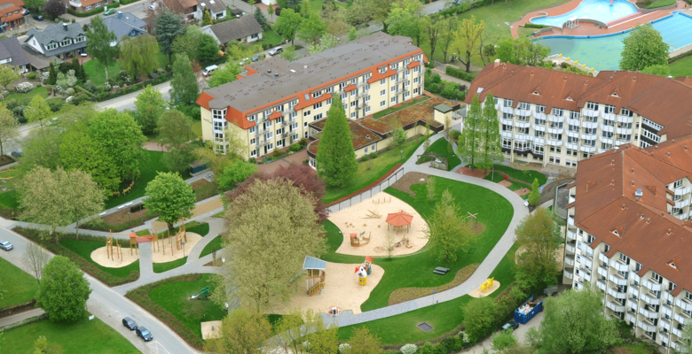 Dr. Becker Neurozentrum Niedersachsen Luftaufnahme 