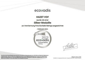 Hazet Rating Certificate