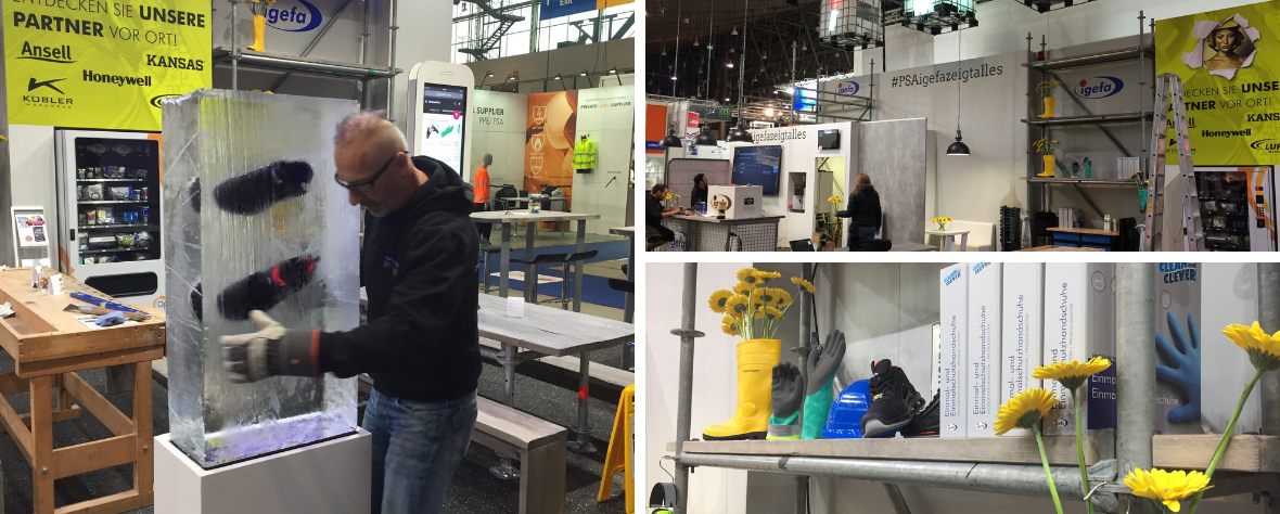 Messestand Arbeitsschutz Aktuell 1180x474 Eindrücke Messstand Arbeitsschutz Aktuell