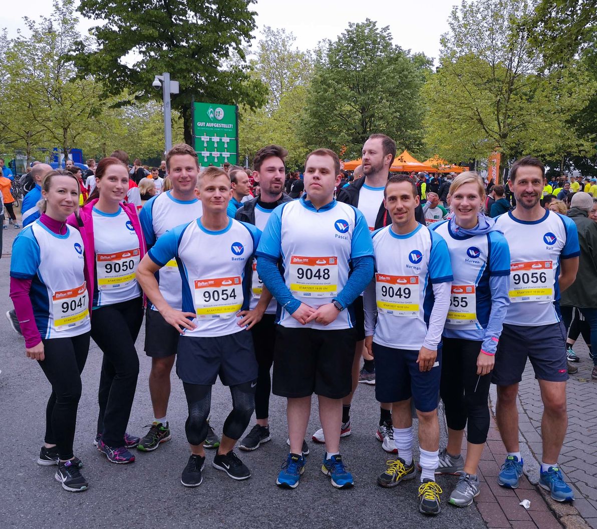 B2Run Bremen Gruppenfoto