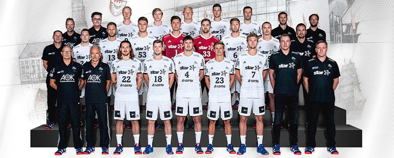 Mannschaftsfoto des THW Kiel